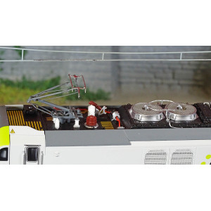 SudExpress S1591010 Locomotive bimode Euro Dual 159 101, Captrain, digitale sonore, panto motorisés Sudexpress SUD_S1591010 - 4