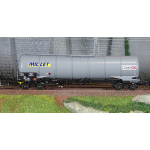Roco 6600091 Set de 3 wagons citernes, type Zacns, MILLET Roco Roco_6600091 - 4