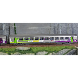 Piko 97134 Set de 2 voitures Corail Vtu, 1 + 2 CL, Intercités REMI, SNCF Piko Piko_97134 - 4