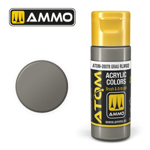 Peinture acrylique Grau RLM02 20ml ATOM AMMO