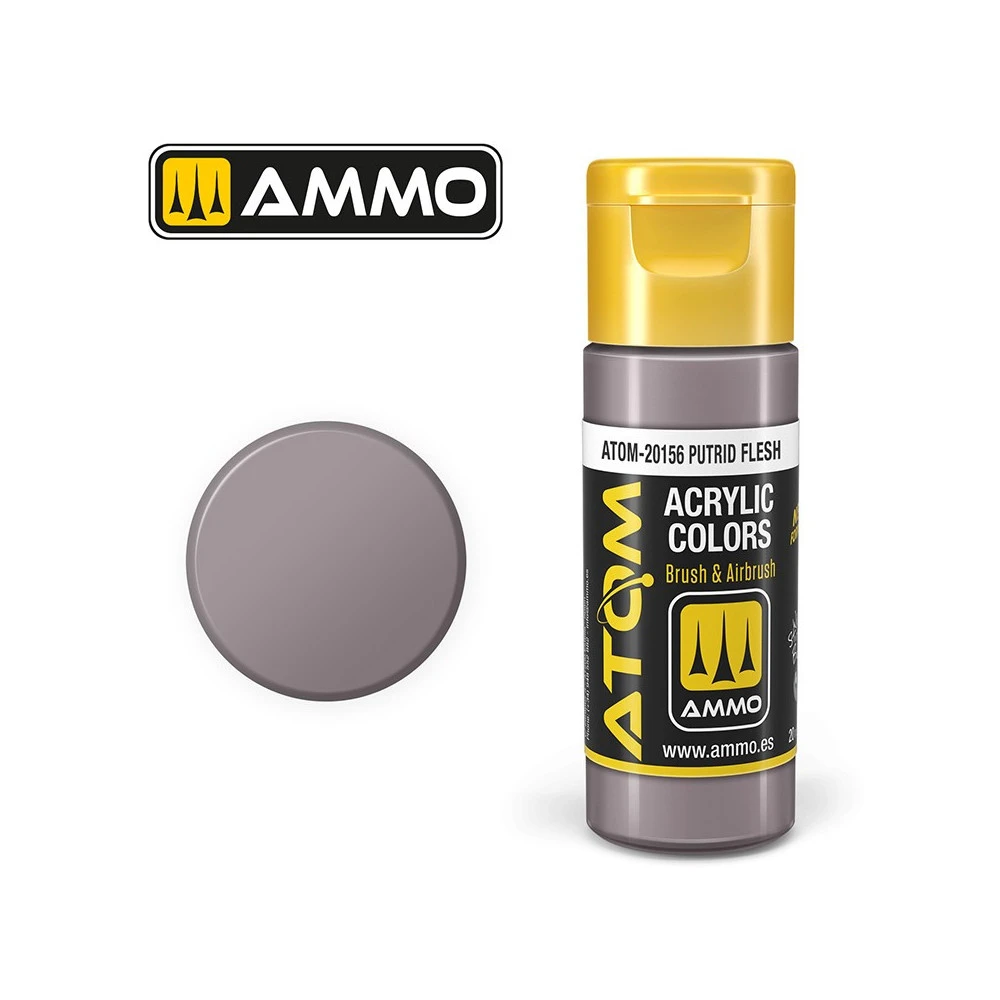 Peinture acrylique Chair putride 20ml ATOM AMMO