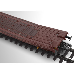 Trix 24428 Wagons plats articulés Laads 800B, Transwaggon, chargé 4 fourgons VW Crafter Trix Trix_24428 - 4