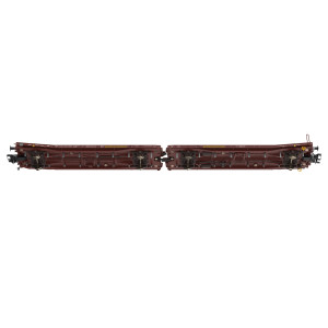 Trix 24428 Wagons plats articulés Laads 800B, Transwaggon, chargé 4 fourgons VW Crafter Trix Trix_24428 - 5