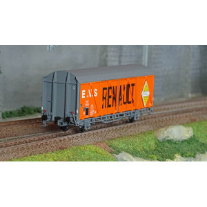 LS Models 30683 Wagon EVS, IK, SNCF, gris/orange, toit haut, parois renforcées, RENAULT Ls models Lsm_30683 - 1
