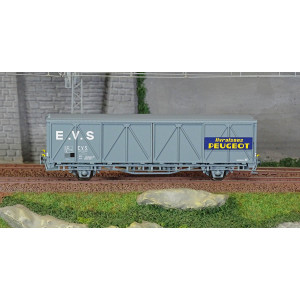 LS Models 30685 Wagon EVS, Hs, SNCF, gris, parois renforcées, livraisons PEUGEOT Ls models Lsm_30685 - 2