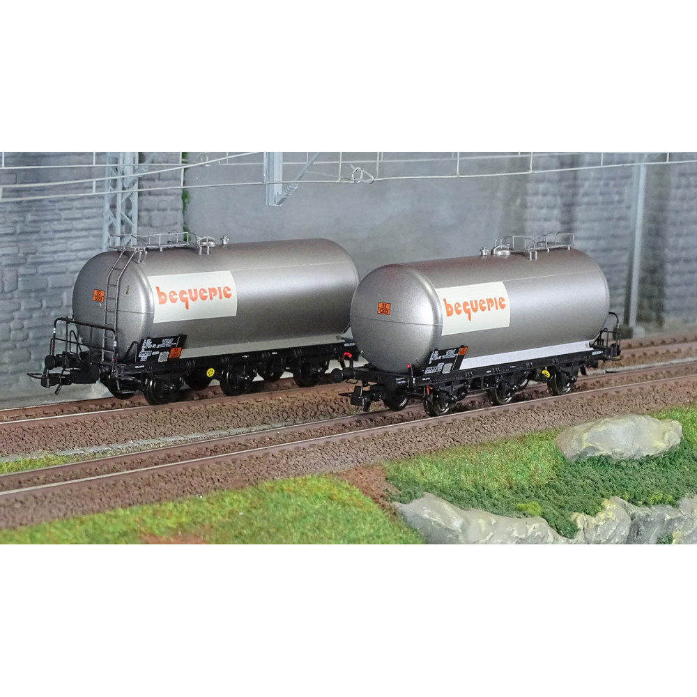 Jouef HJS6227 Set de 2 wagons citernes 3 essieux, Beguerie Jouef HJS6227 - 1 Jouef HJS6227 Set de 2 wagons citernes 3 essieux, Beguerie Jouef HJS6227 - 1