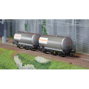 Jouef HJS6227 Set de 2 wagons citernes 3 essieux, Beguerie Jouef HJS6227 - 4