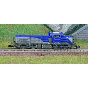 Hobbytrain H32106S Locomotive diesel Vossloh DE18, 004-6, Ferrotract, digitale sonore, échelle N Hobbytrain H32106S - 2