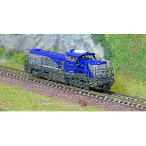 Hobbytrain H32106 Locomotive diesel Vossloh DE18, 004-6, Ferrotract, échelle N Hobbytrain H32106 - 3