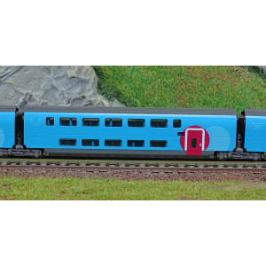 Kato 101763 TGV Duplex SNCF, Ouigo, 10 éléments, échelle N Kato KATO_101763 - 4