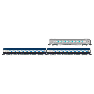 Arnold HN4474 Set de 3 voitures voyageurs "Train Expo", SNCF, 1 voiture-bar et 2 voitures-lits, échelle N Arnold HN4474 - 6