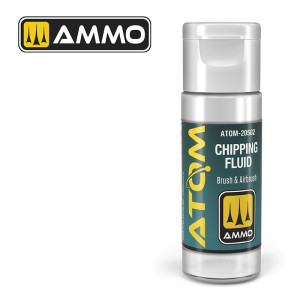 Chipping Fluid effet d'écaillage 20ml ATOM AMMO AMMO - MIG Jimenez ATOM-20502 - 1