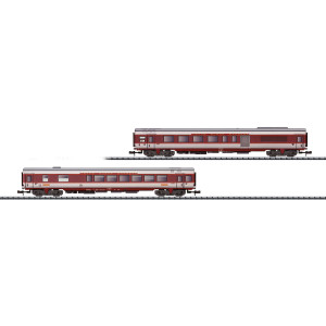 MiniTrix 15692 Set de 2 voitures voyageurs grand confort, 1ère classe / restaurant, SNCF, TEE, échelle N Trix Trix_15692 - 1