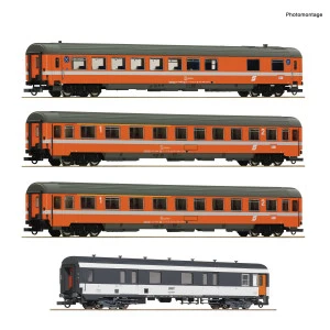Roco 6200077 Set de 4 voitures voyageurs Arlberg-Express, SNCF/ÖBB Roco Roco_6200077 - 1