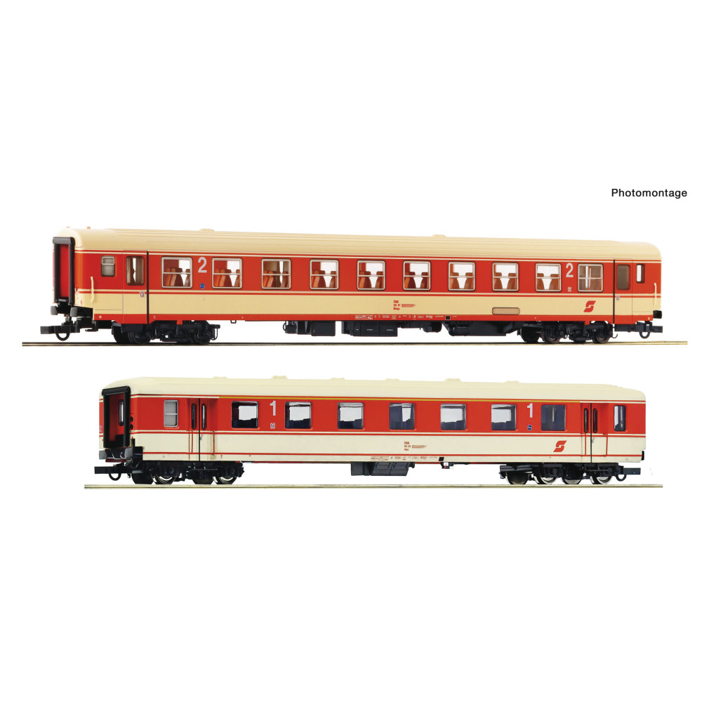 Roco 6200078 Set de 2 voitures voyageurs Arlberg-Express, ÖBB Roco Roco_6200078 - 1