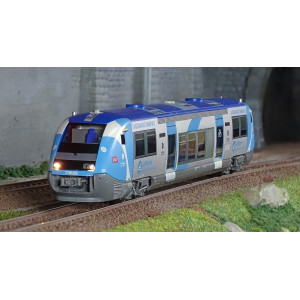 Jouef HJ2437S Autorail diesel X 73500, SNCF, La Région, digital sonore Jouef HJ2437S - 1