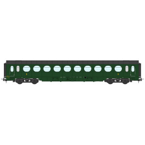 Ree Modeles VB498 Voiture allégée "Saucisson", ETAT, B10, vert 306, ep. III, éclairé Ree Modeles VB-498 - 3
