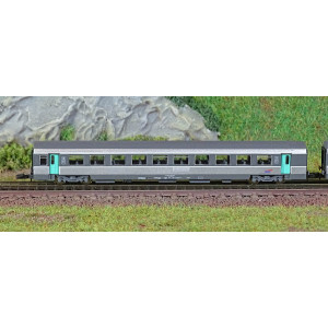 Azar V01-CPP2 Set de 2 voitures Corail Vtu, 2ème classe, SNCF, logo Casquette, Z 1/220 AZAR Models AZAR_V01-CPP2 - 2