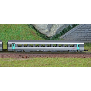 Azar V01-CPP2 Set de 2 voitures Corail Vtu, 2ème classe, SNCF, logo Casquette, Z 1/220 AZAR Models AZAR_V01-CPP2 - 3