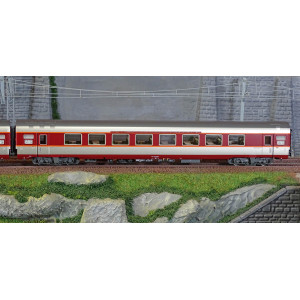 Ls Models 11003S Set Grand Confort Capitole Locomotive CC 6513 SNCF + A4Dtux + A8tu, livrée origine, sud-ouest, Sonore Ls models
