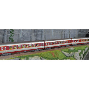 LS Models 40083DC Set de 3 voitures Grand Confort Capitole A8tu + A8u + Vru, livré origine, Sud-Ouest, éclairées Ls models Lsm_4