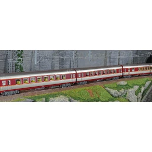 LS Models 40083DC Set de 3 voitures Grand Confort Capitole A8tu + A8u + Vru, livré origine, Sud-Ouest, éclairées Ls models Lsm_4