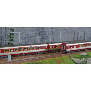 LS Models 40083DC Set de 3 voitures Grand Confort Capitole A8tu + A8u + Vru, livré origine, Sud-Ouest, éclairées Ls models Lsm_4
