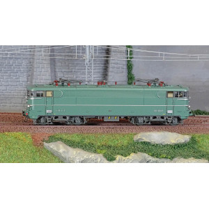 Ree Modeles MB206.S Locomotive électrique BB 16020, Verte, avec jupes, LA CHAPELLE, sonore, panthos motorisés Ree Modeles MB-206
