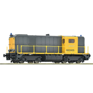 Roco 7310006 Locomotive diesel BB 62405, SNCF, livrée jaune/gris, logo Nouille, digital sonore Roco Roco_7310006 - 4