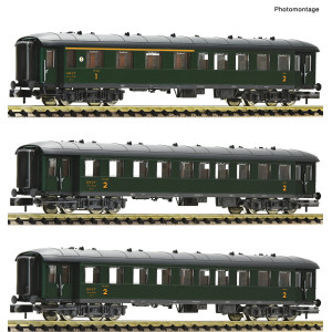 Fleischmann 6260067 Set de 3 voitures voyageurs 1x ABmyf / 2x Bmyf, SNCF, N - 1/160 Fleischmann Fle_6260067 - 6