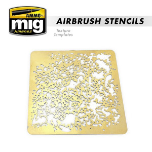 Pochoirs pour aérographe (x3) n°1 Ammo AMMO - MIG Jimenez A.MIG-8035 - 7