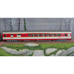 Jouef HJ4191 Set de 3 voitures voyageurs Grand Confort TEE Le Kléber, SNCF, A8u / A8tu / Vru, éclairées Jouef HJ4191 - 5