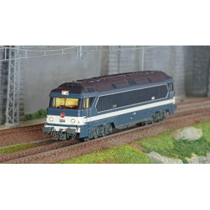 Ree Modeles CC70002 Locomotive diesel CC 70002, Livrée d'origine, plaques en relief, dépôt CHALINDREY Ree Modeles CC-70002 - 1