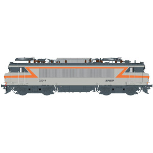Ls Models 11107S Locomotive électrique BB 22344 SNCF, gris béton/orange, logo Nouille, Marseille, Digitale sonore Ls models Lsm_