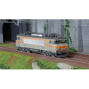 Ls Models 11104 Locomotive électrique BB 22399 SNCF, gris béton/orange, logo Nouille, blason Mormant, Villeneuve Ls models Lsm_1