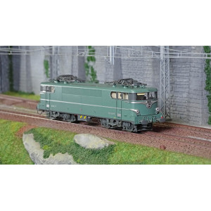 Ree Modeles MB204.S Locomotive électrique BB 9289, Verte, traverses renforcées, PARIS SO, sonore, panthos motorisés Ree Modeles 