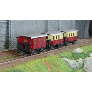 Roco 6200063 Set de 3 voitures voyageurs à crémaillère, EINSTELLER, Sonnblick-Bahn Roco Roco_6200063 - 2