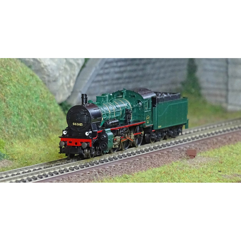 Fleischmann 7160020 Locomotive à vapeur série 64, SNCB, N - 1/160 Fleischmann Fle_7160020 - 1