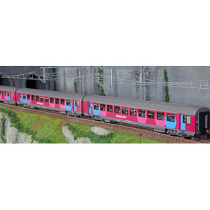 Roco 6200025 Set de 3 voitures voyageurs Voitures Corail, SNCF, Ouigo Roco Roco_6200025 - 6