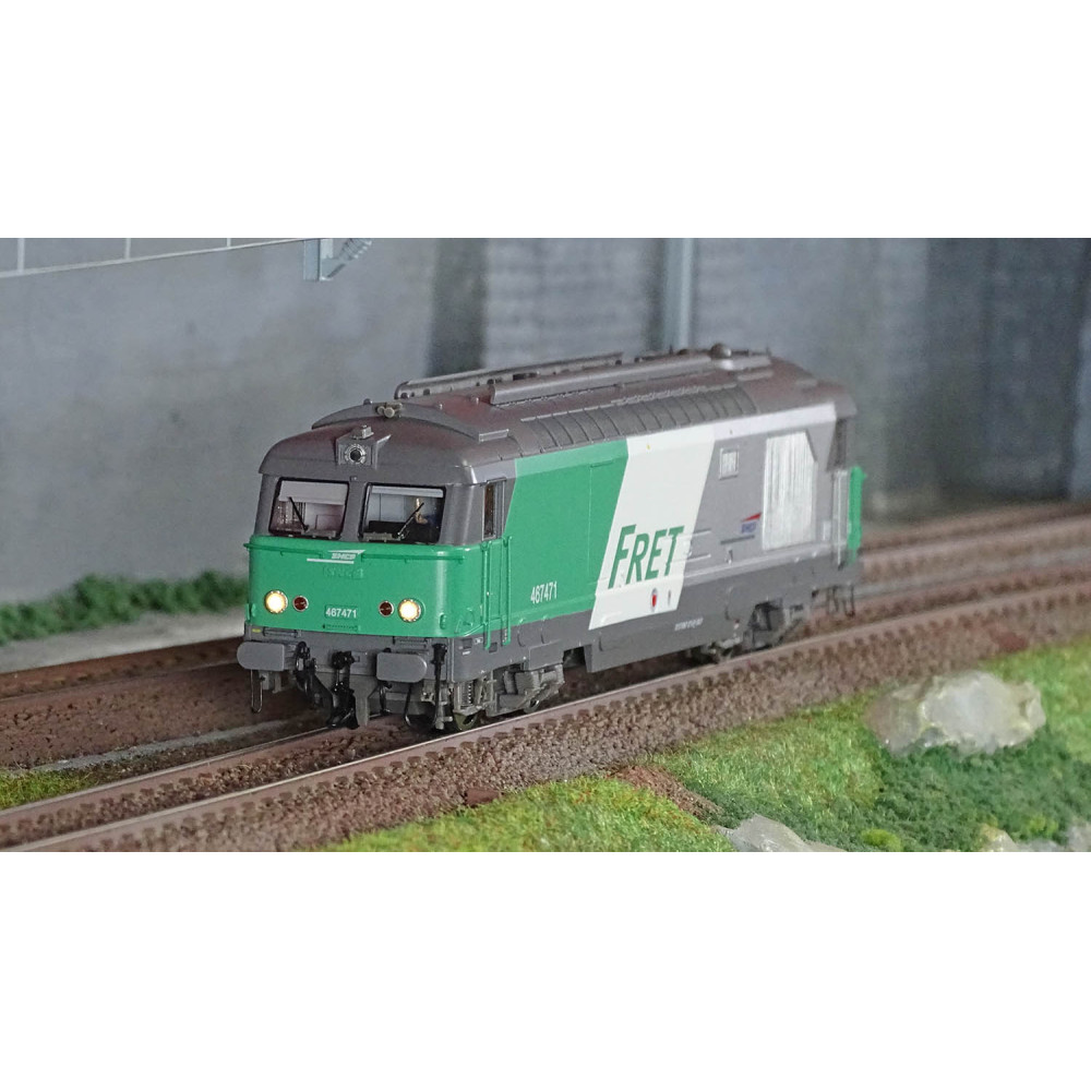 Jouef HJ2342S Locomotive diesel BB 467471, SNCF, livrée FRET, digitale sonore Jouef HJ2342S - 1