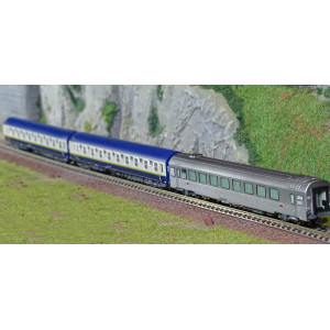 Arnold HN4474 Set de 3 voitures voyageurs "Train Expo", SNCF, 1 voiture-bar et 2 voitures-lits, échelle N Arnold HN4474 - 5