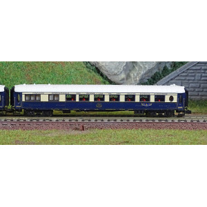 Arnold HN4488 Set de 3 voitures voyageurs "Etoile du Nord", SNCF, DD3 / VP Flèche d'Or / VPC Étoile du Nord, échelle N Arnold HN