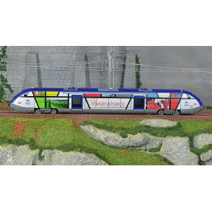 Jouef HJ2436 Autorail diesel X 73500, SNCF, Imaginalsace Jouef HJ2436 - 2