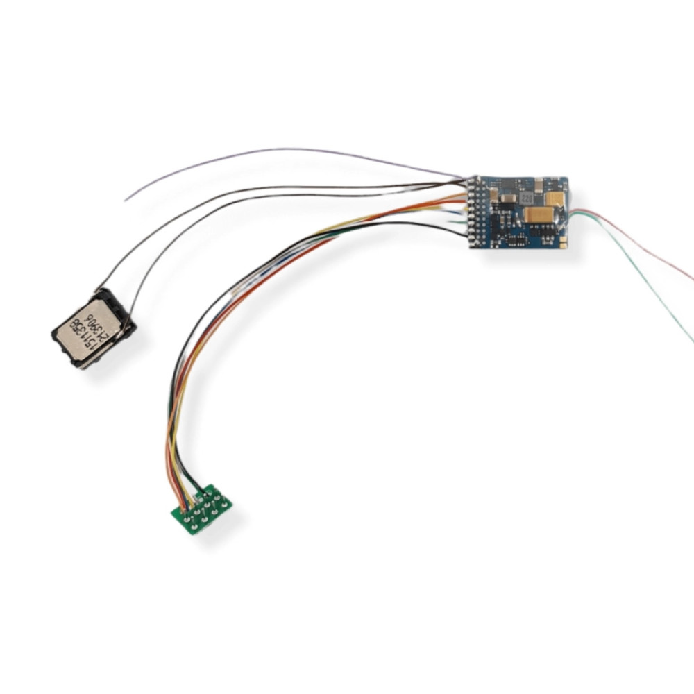 Esu 58210 Décodeur de fonctions sonore vierge Nem 652, 8 broches, Loksound Fx V5 Esu Esu_58210 - 1 Esu 58210 Décodeur de fonctions sonore vierge Nem 652, 8 broches, Loksound Fx V5 Esu Esu_58210 - 1