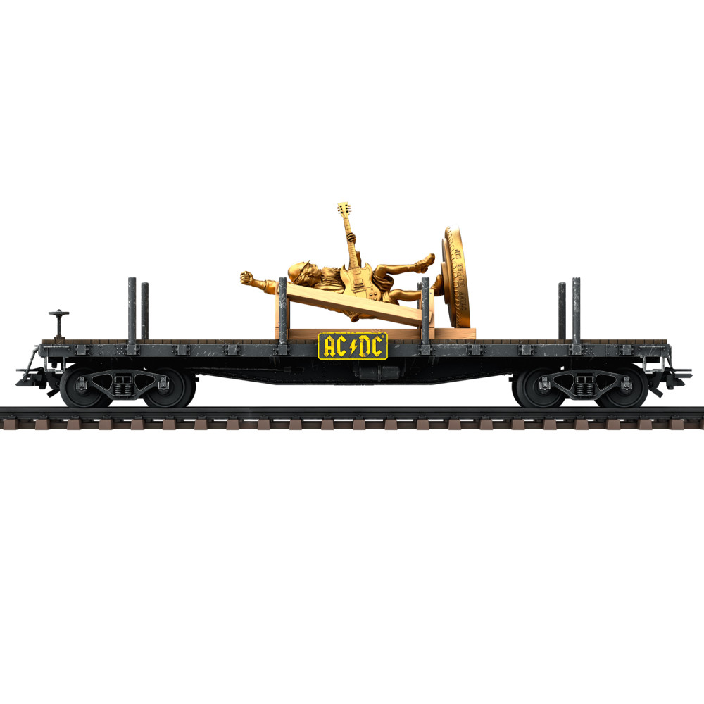 Marklin 48837 Wagon plat "Stiff Upper Lip", AC/DC Marklin Marklin_48837 - 1