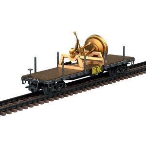 Marklin 46837 Wagon plat "Stiff Upper Lip", AC/DC Marklin Marklin_46837 - 2
