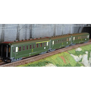 Marklin 43230 Set de 3 voitures voyageurs, SNCF, 2x 2eme classe et 1x 1ere/2eme classe Marklin Marklin_43230 - 2