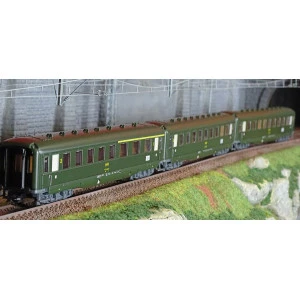 Marklin 43230 Set de 3 voitures voyageurs, SNCF, 2x 2eme classe et 1x 1ere/2eme classe Marklin Marklin_43230 - 2