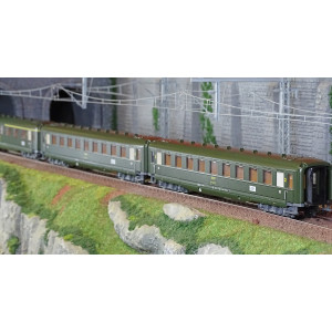 Marklin 43230 Set de 3 voitures voyageurs, SNCF, 2x 2eme classe et 1x 1ere/2eme classe Marklin Marklin_43230 - 6