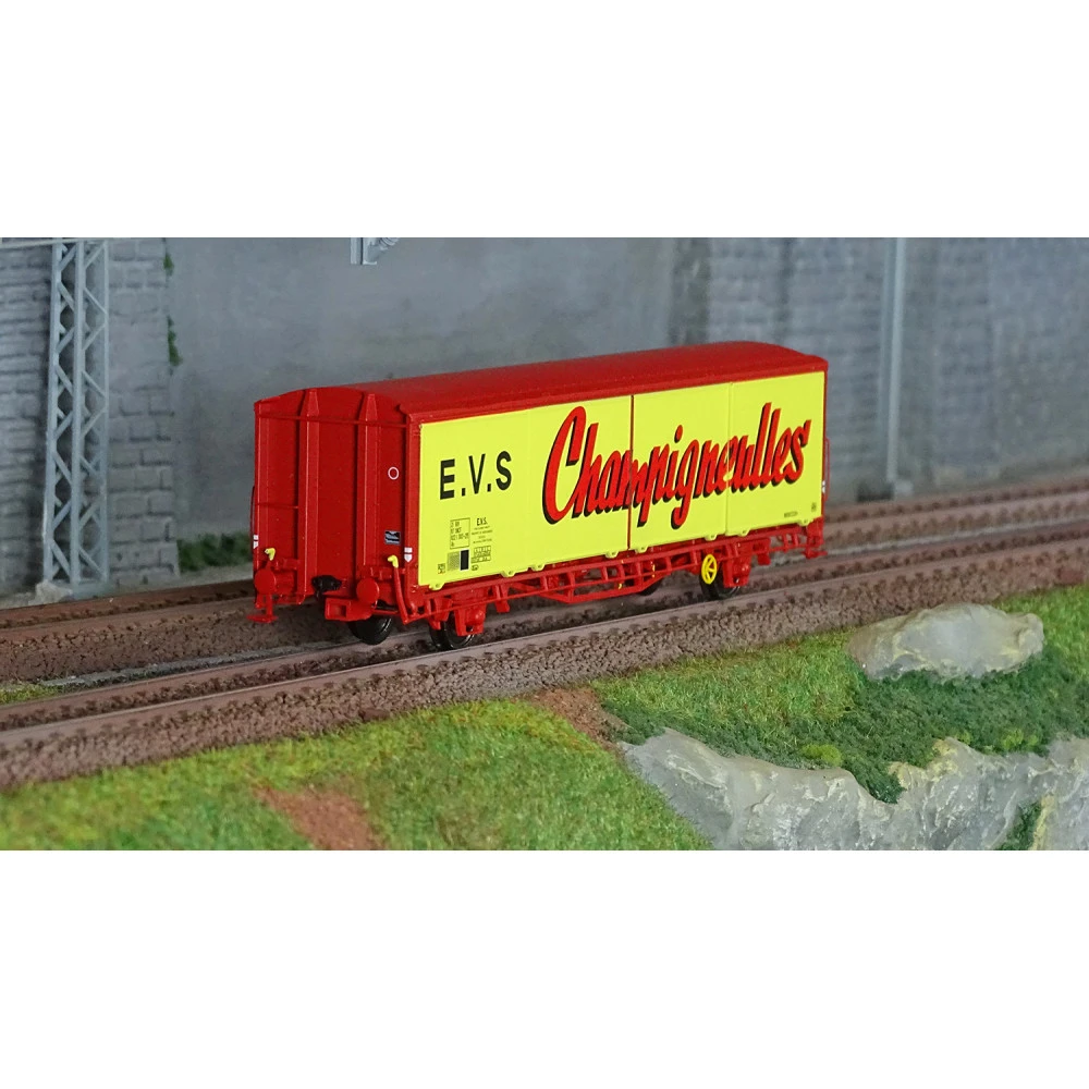 LS Models 30689 Wagon EVS, Hs, SNCF, jaune, parois planes, Champigneulles Ls models Lsm_30689 - 1 LS Models 30689 Wagon EVS, Hs, SNCF, jaune, parois planes, Champigneulles Ls models Lsm_30689 - 1